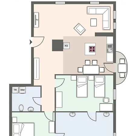 Appartamento Lille Hus